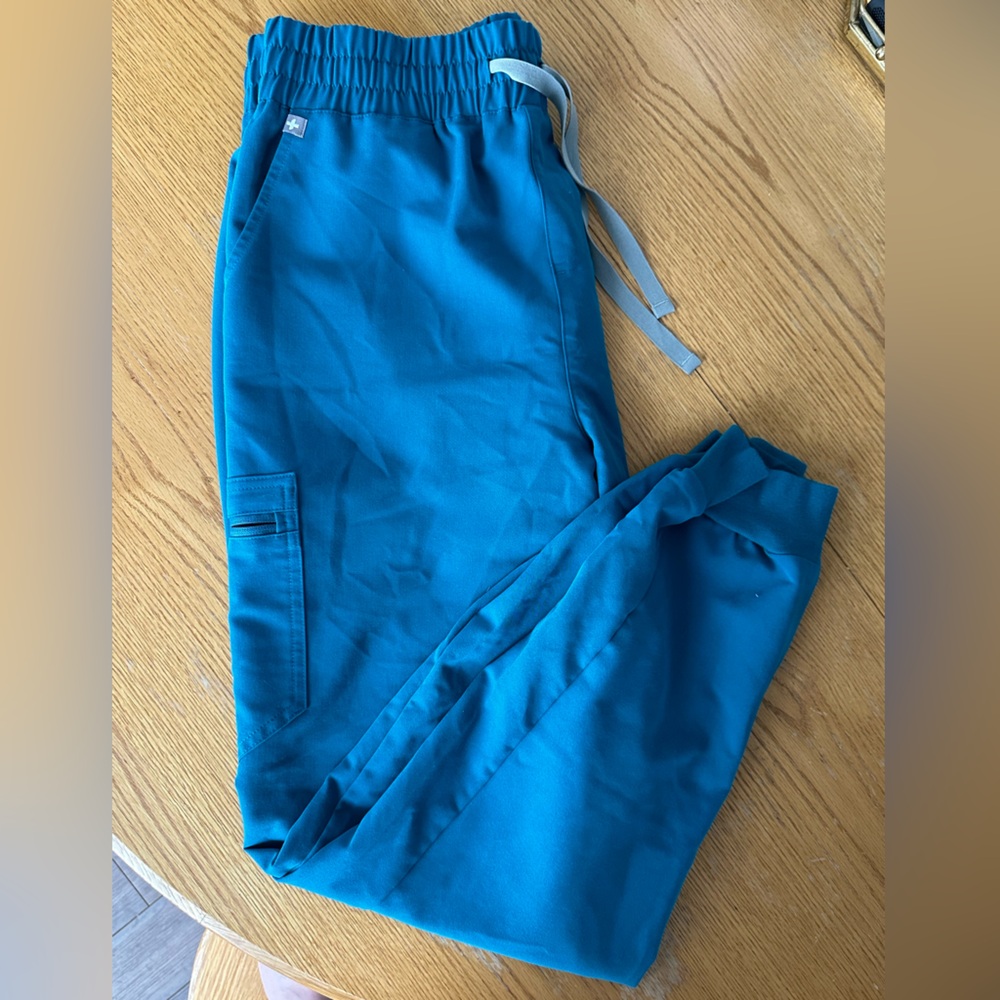 FIGS Caribbean Blue High Waisted Jogger